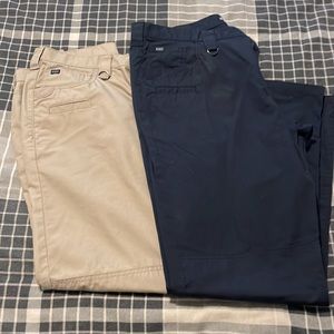 Mens 5.11 tactical pants- set of 2